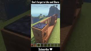 How to Build Acacia Wood Wall Savanna Biome Design in Minecraft 118  4 minecraft wall shorts [upl. by Zamir631]