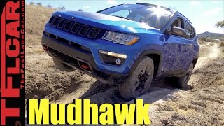 2017 Jeep Compass On and OffRoad Review How MudWorthy is the Trailhawk [upl. by Pallaton]