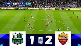 Sassuolo vs Roma 12  Serie A TIM 202324  Match Highlights and Goals [upl. by Rainwater616]