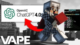 VAPE V4 x POLAR AI AntiCheat  BackTrack FakeLag SilentAura Uncut Bedwars Hacking [upl. by Aisylla]