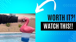 Review of Flamingo  Floating Pool Chlorine Dispenser [upl. by Toille134]