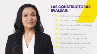 ¿Qué evalúan las constructoras al comprar un inmueble [upl. by Alegnaoj]