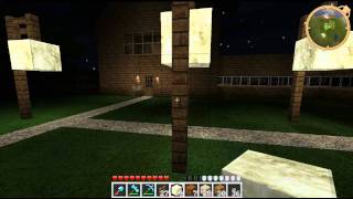 Minecraft eine Einfache Laterne Bauen Tutorial [upl. by Aiyekal]