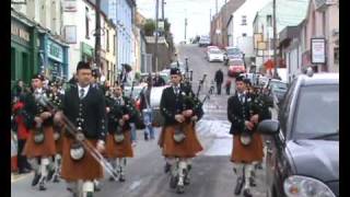 Kilcar Pipe Band St Patricks Parade 2009 [upl. by Nuahsed501]