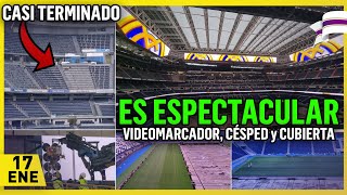 🚨TODO EN FUNCIONAMIENTO⚠️OBRAS del SANTIAGO BERNABÉU 17 Enero 2024 [upl. by Condon]