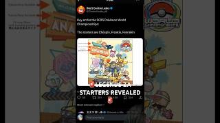 Pokemon Legends ZA Starters Revealed⁉️👀 pokemon pokemonlegends [upl. by Landers100]