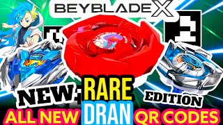 QR ANIME EXPO RARE DRAN Beyblade QR CODES  ALL DRAN Beyblades QR CODES Hasbro Beyblade X App [upl. by Cox892]