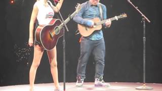 Everything Has Changed  Taylor Swift amp Ed Sheeran Nashville [upl. by Nnaihs]