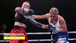 FULL FIGHT Shannon Courtenay vs Gemma Reugg WarringtonLopez Undercard [upl. by Enyedy674]