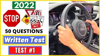 2022 DRIVING WRITTEN TEST PART 1Questions amp Answers for Drivers Licence [upl. by Harolda]