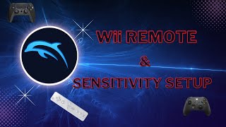 Controller As Wii Remote  Setup amp Sensitivity Fix  Dolphin 50 [upl. by Pansie]