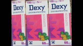 Dexy Dexibuprofen Syrup Is Used For Osteo ArtritisToothacheDysmenorrheafeverbodyache [upl. by Esther]