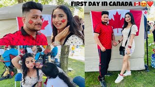 First Day in Canada 🇨🇦😍❤️  Full Enjoy 🤩  Keep Support 🙏🏻  Angel’s Shivam 🧿❤️ [upl. by Lavine]