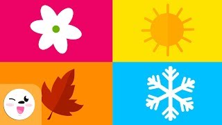 Las Estaciones del Año para niños  Primavera Verano Otoño e Invierno  ¿Qué son las estaciones [upl. by Polinski268]