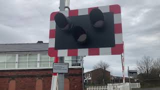 Bedlington North Level Crossing Before and After Upgrade [upl. by Nabois]