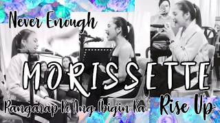 Morissette Amon MADE concert rehearsals — Pangarap Ko Ang Ibigin Ka Never Enough and Rise Up [upl. by Hahseram840]