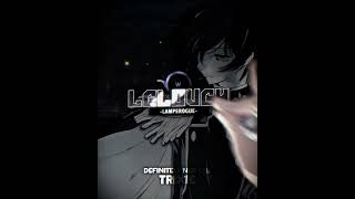 Lelouch Lamperouge vs Akiyama Shinichi [upl. by Chance]