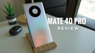 HUAWEI Mate 40 Pro REVIEW  5G Performance with Great Videography [upl. by Amerigo]