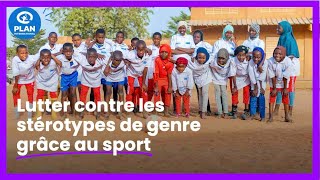 Au Niger Plan International lutte contre les stéréotypes de genre dans les écoles grâce au sport [upl. by Swihart]