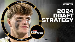 Mel Kiper Jr breaks down NFL teams 2024 Draft Strategy  First Draft [upl. by Ayhtnic]