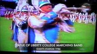 1986 Statue of Liberty Marching Band [upl. by Adehsar565]