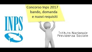 La illegittimità del bando di concorso INPS 2017 [upl. by Tove954]