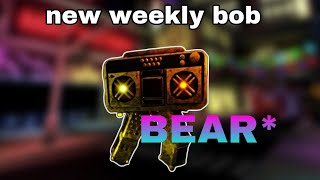 New weekly bob BOOMBOB Bear Roblox [upl. by Sudbury32]