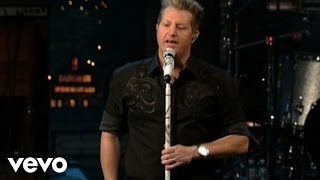 Rascal Flatts  I Wont Let Go Live On Letterman [upl. by Vannie]