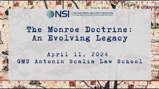 The Monroe Doctrine An Evolving Legacy [upl. by Irahs]