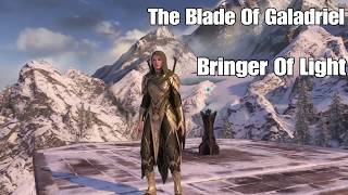 The Blade Of Galadriel  Lightbringer gear max upgraded Gameplay [upl. by Oijile]