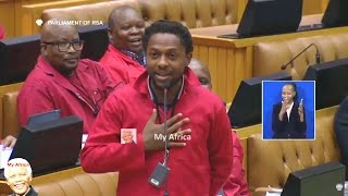 Very Funny Ndlozi Congratulates Baleka Mbete With Her Wedding [upl. by Schatz609]