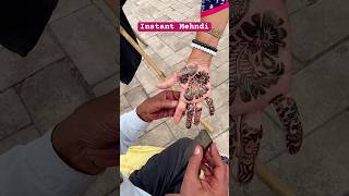 Instant Mehndi shorts shortaday streetfood [upl. by Cuthbertson]