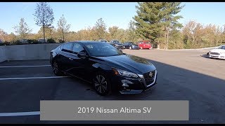 2019 Nissan Altima SVWalk Around VideoIn Depth ReviewTest Drive [upl. by Duahsar259]