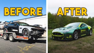 Full Build  Rebuilding Abandoned Supercar Temu Widebody Kit [upl. by Manus438]