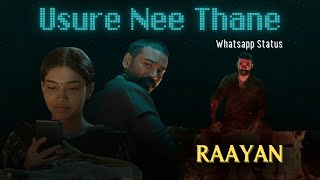 Usure Nee Thane  Whatsapp Status  Piano Version  Raayan  A R Rahman  Dhanush  MS Dharani [upl. by Hurty]