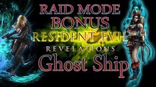 Resident Evil Revelations Raid Mode Bonus Ghost Ship Solo L48 UnlockingRescuing Pirate Jill [upl. by Batista]