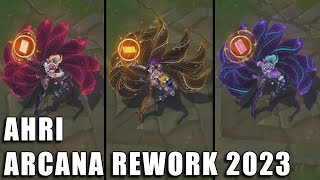 Ahri Arcana Cromas REWORK 2023 [upl. by Eidas]