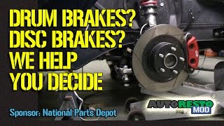 Drum Brakes Or Disc Brakes What Should You Use Episode 234 Autorestomod [upl. by Merralee891]