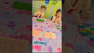 Concept of Tall and Short for Kindergarten  Kids Learning Activity  Tall and Short  kiddytube7 [upl. by Kenlee]