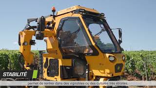 Tracteur enjambeur 3 roues double rang 33 EVO [upl. by Nozicka]