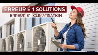 Code Erreur E1 du Climatiseur Midea Problème de Communication Entre lUnité Intérieure et Extérieure [upl. by Anjanette]