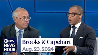 Brooks and Capehart on main takeaways from the DNC and what comes next [upl. by Illek]