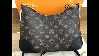 Original Louis Vuitton Boulogne Bag M45831 HD Unboxing [upl. by Adams]