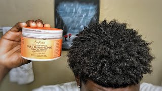 Curly Hair Tutorial Curl Enhancing Smoothie [upl. by Leacock]