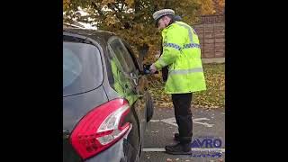 Traffic operation in Timperley OpAVRO [upl. by Linzer]