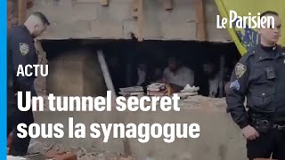 New York  la police arrête des croyants après la découverte dun tunnel secret sous une synagogue [upl. by Eshman454]