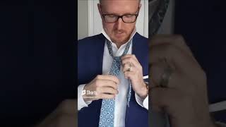 How to Tie a Necktie The Easy Way  First 5 Steps [upl. by Azrim]