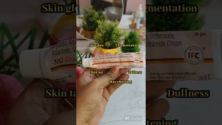 NG glow cream review 😍😍😍skin whitening crem😍shorts shortsfeed shortvideo skincare [upl. by Zaneski612]