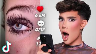 REACTING TO THE BIGGEST MAKEUP TIKTOKS OF 2024 [upl. by Andros]