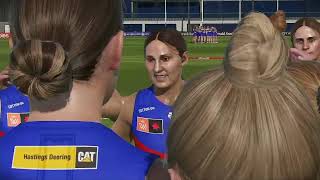 AFLW 2024 Premiership Week 4 West Coast Eagles VS Brisbane Lions [upl. by Ellehcim]